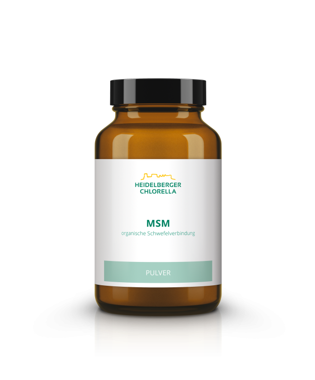 MSM organische Schwefelverbindung Pulver online kaufen | Heidelberger Chlorella