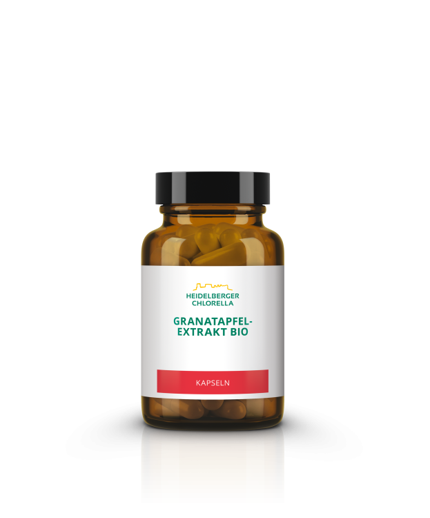 Granatapfel-Extrakt Bio Kapseln online kaufen | Heidelberger Chlorella